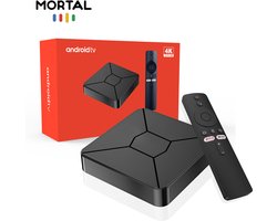 Google Chromecast TV Box met WiFi & Bluetooth — 4K, HDR & Google Assistant