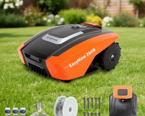 Slimme Robotmaaier 260 m² - - m² - Zelfrijdende Grasmaaier Bluetooth - Medahomestore — afbeelding 2