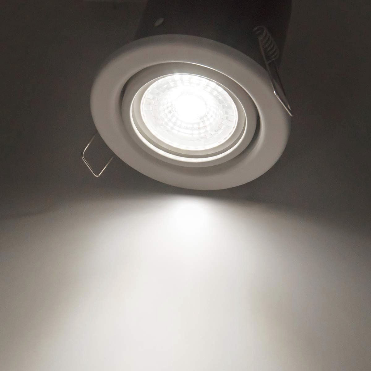 Dimbare GU10 LED Spotlamp 7W 650Lm Koelwit 5000K – 12 Stuks