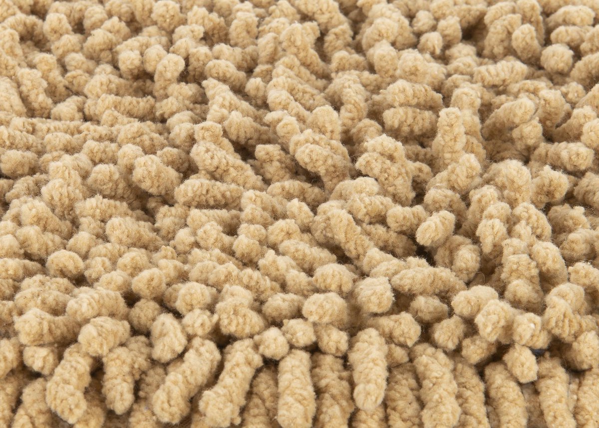 Heckettlane Badmat Buchara - Badkamermat - Bidetmat - Antislip tapijt - 60x60 cm - Beige