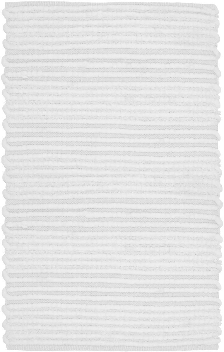Heckettlane Badmat Solange - Badkamermat - Bidetmat - Antislip tapijt - 60x100 cm - Wit