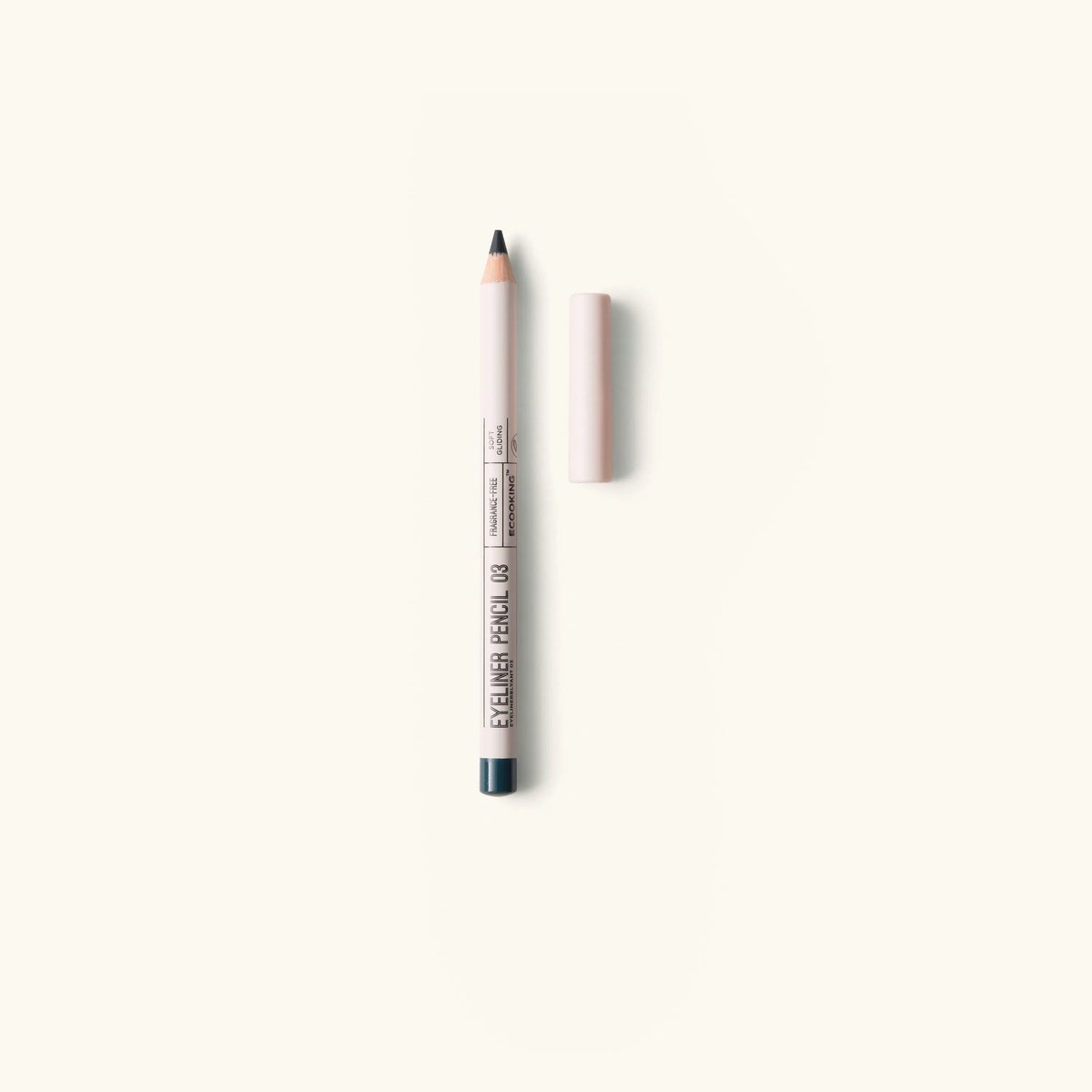 Ecooking Eyeliner 03 – Blauw – Intense Kleur & Langhoudende Finish – Zachte Textuur voor Precieze Applicatie – Vegan & Parfumvrij – Eyeliner Pencil met Natuurlijke Ingrediënten – Geschikt voor Gevoelige Ogen – Must-Have Beauty Essential