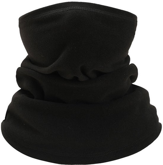 YANIKY Slangsjaal voor dames en heren, warme ademende nekwarmer, zachte halsdoek, multifunctionele doek, rekbare colsjaal, Rotswit, One size