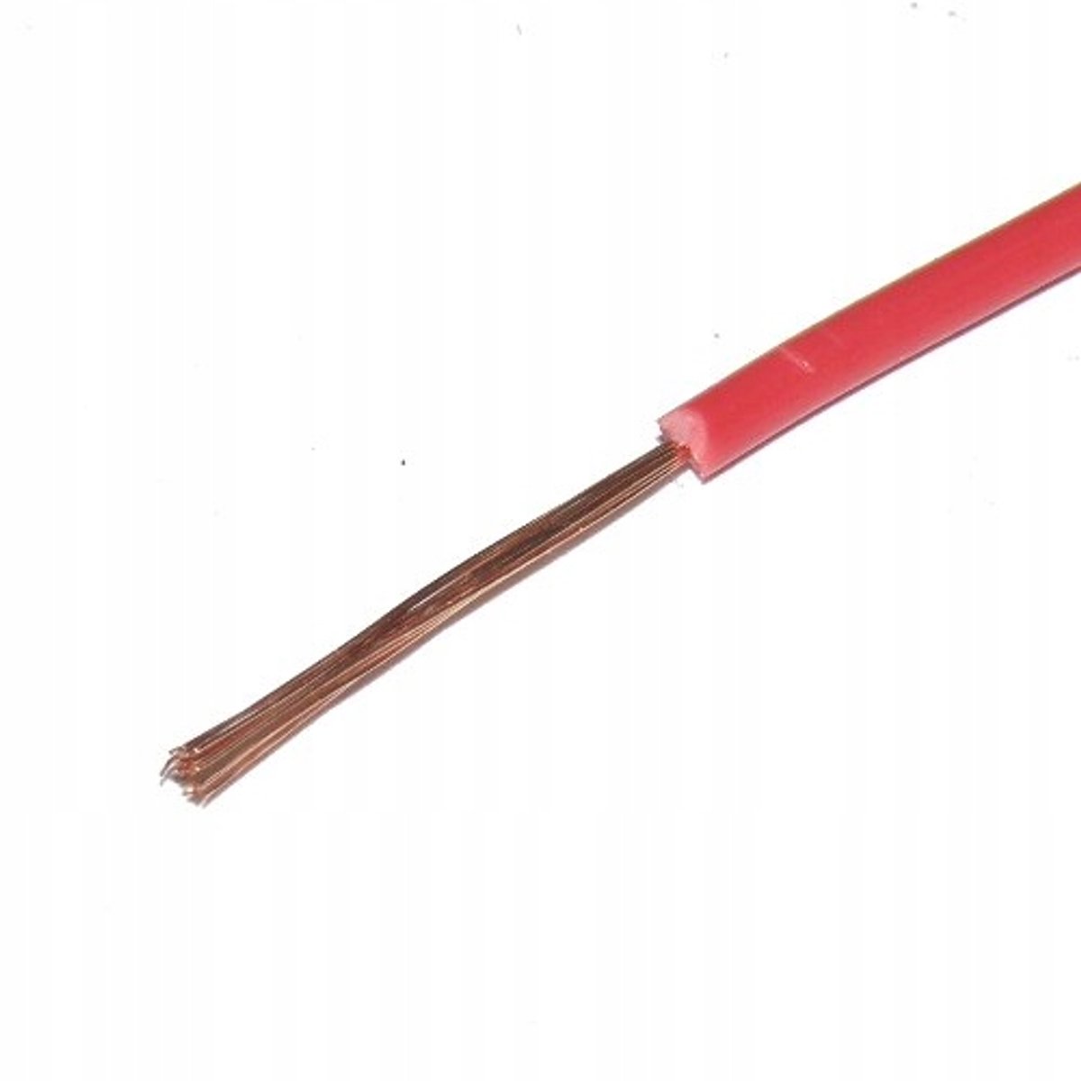 LGY 0,12 mm 500V Rode installatiekabel - 10 meter