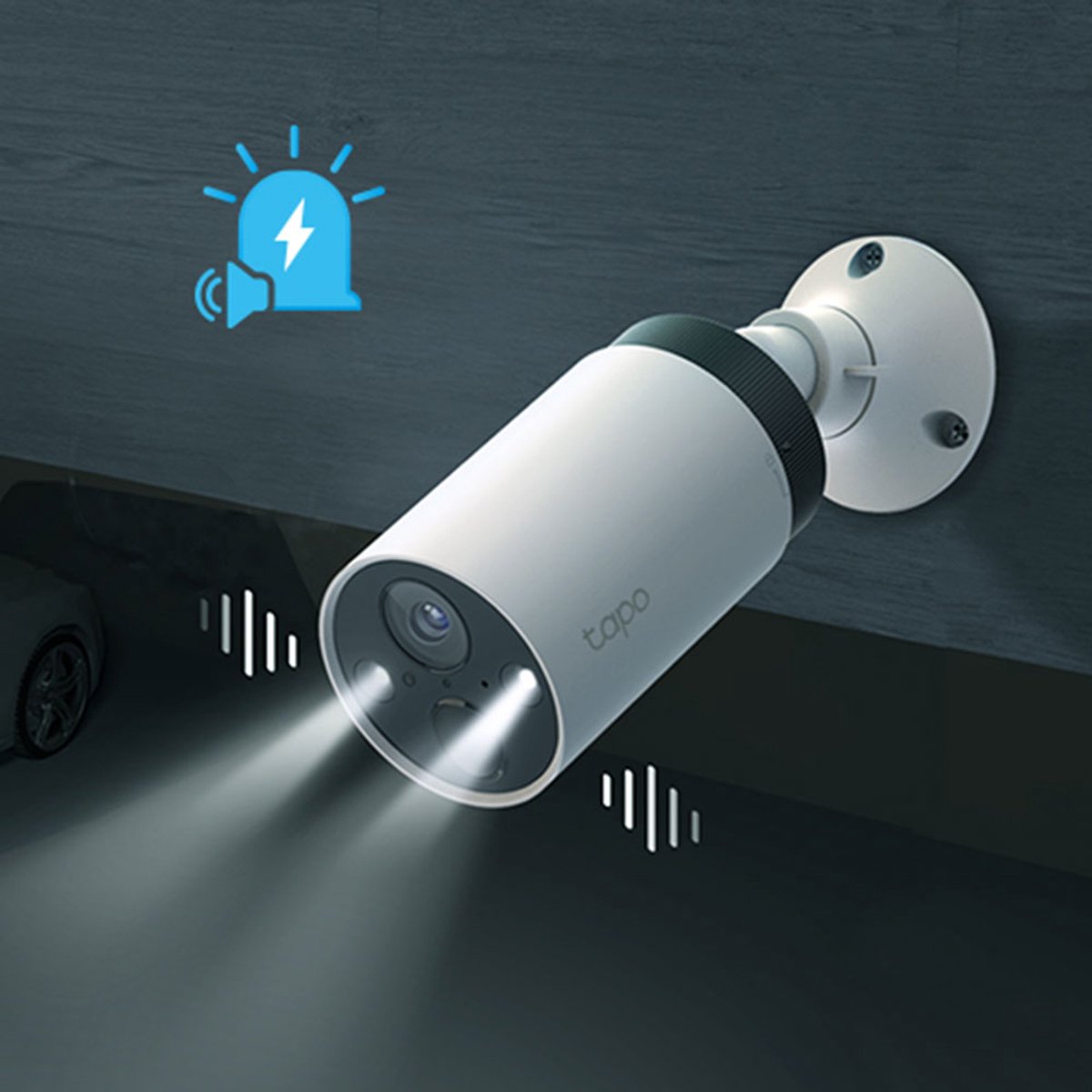TP-Link Tapo C420S2 - 2 Beveiligingscamera's/IP Camera+basisstation voor binnen & buiten - 2.5K Ultra HD – foto 8