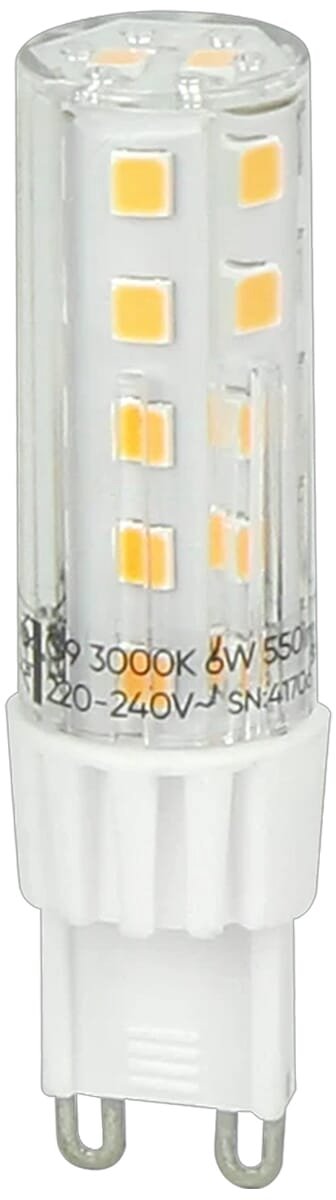 LED line LITE LED Insteeklamp G9 - 6W (vervangt 50W) - 550lm - Ø16mm - 230V - Energiezuinig