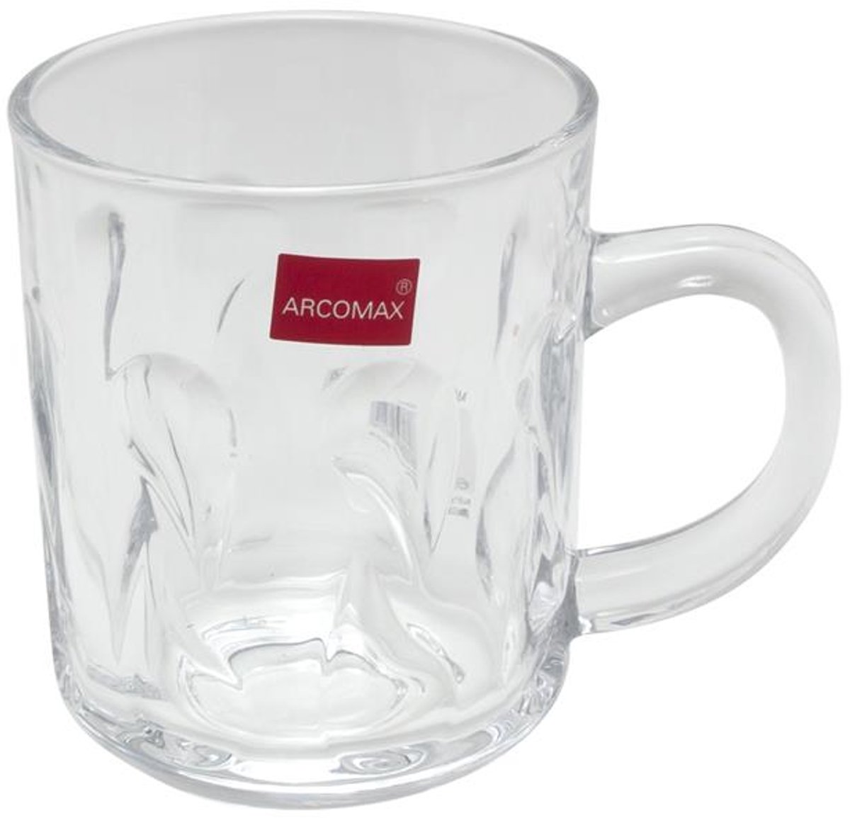 Beker glas 'druppel' 230ml 6 stuks
