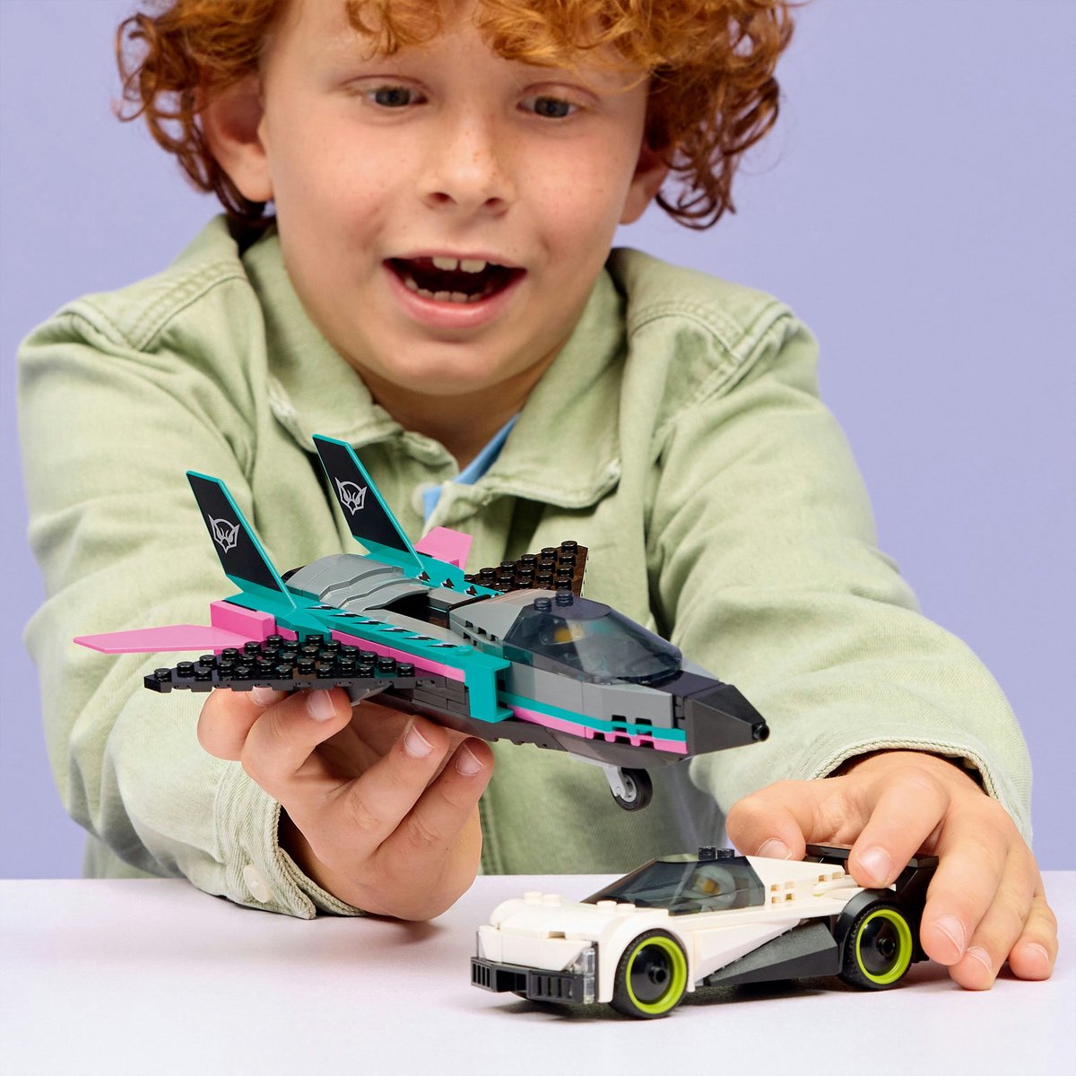 LEGO City Great Vehicles - 60489 - Straalvliegtuig vs. Sportauto — afbeelding 9