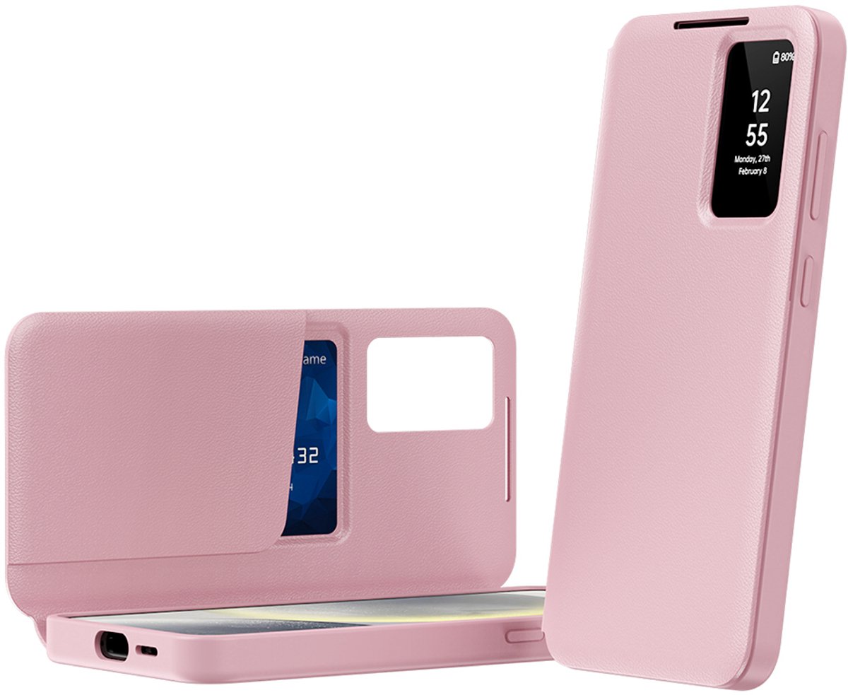 Techsuit - SmartView Series - Samsung Galaxy S25 - Pink