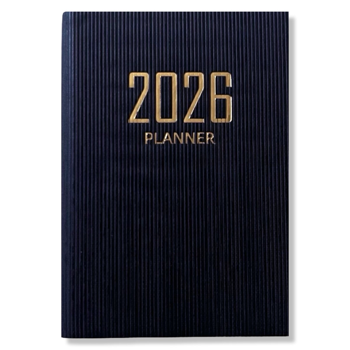 2026 Agenda - Weekagenda 7D/2P - A5 Softcover Zwart - 15x21cm