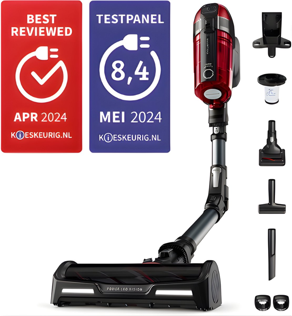Rowenta X-Force Flex 12.60 RH98A8 - Steelstofzuiger