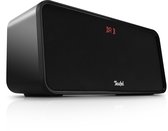 Teufel BOOMSTER 4 - Robuuste 2.1 bluetooth-speaker met DAB+ en FM-radio - Tot 23 uur batterijduur - Spatwaterbescherming, USB-C - Night Black