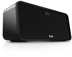 Teufel BOOMSTER 4 - Robuuste 2.1 bluetooth-speaker met DAB+ en FM-radio - Tot 23 uur batterijduur - Spatwaterbescherming, USB-C - Night Black