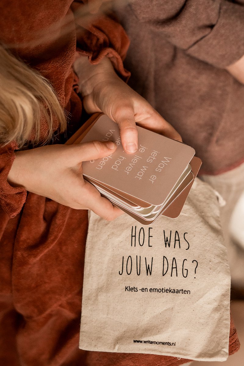 Writemoments Gevoelenskaarten & kletskaarten voor kinderen - 58 Gesprekskaarten