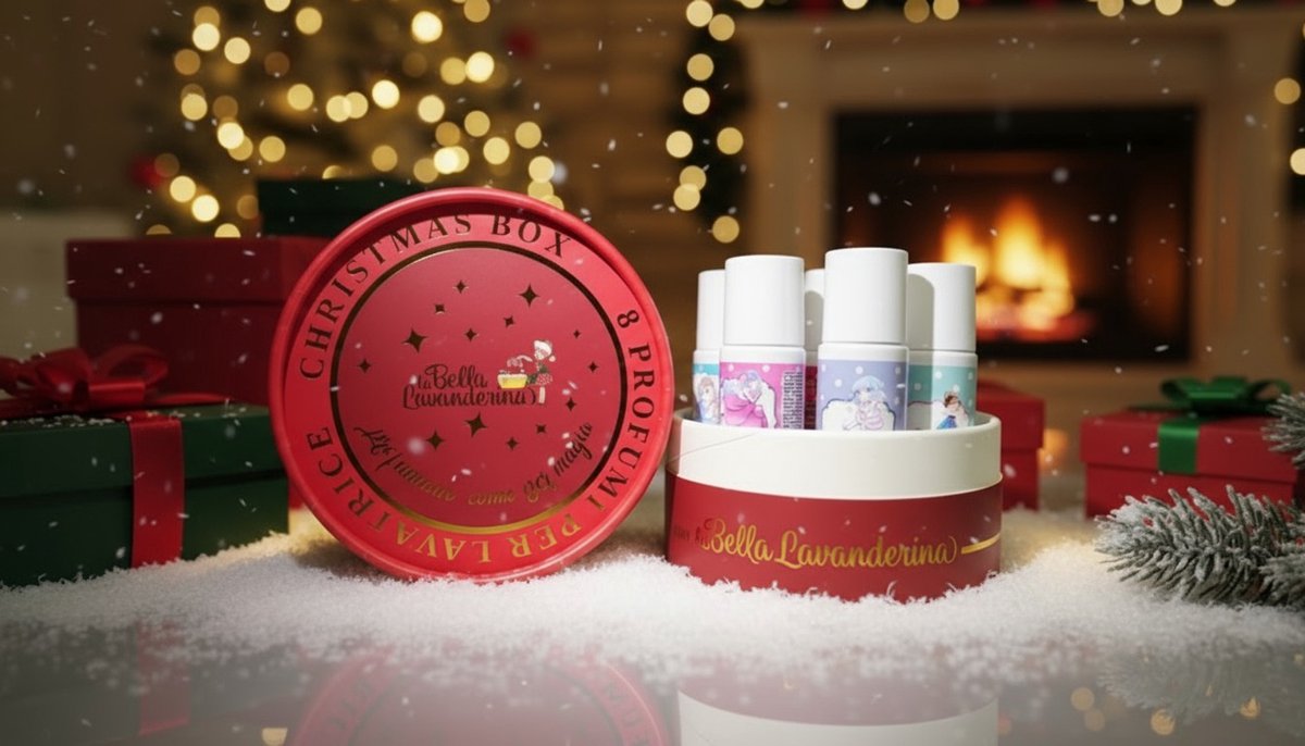 La bella lavanderina - Kerst Box - 8 x 30 ml wasparfum