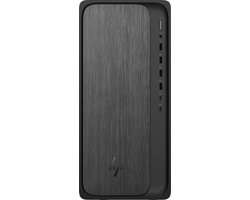 HP OmniDesk M02-0026nd AMD Ryzen 5 8500G 16GB DDR5 512GB PCIe NVMe SSD W11H Gray Wood AMD Ryzen™ 5 DDR5-SDRAM Windows 11 Home Tower PC AI PC Zwart, Grijs