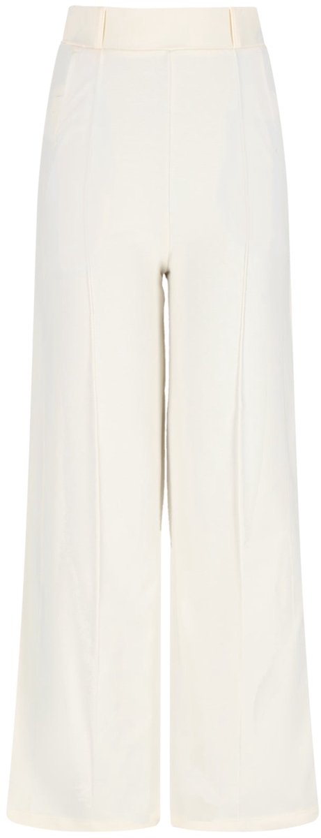 NoBell' - Salet Palazzo Pants with contrast stripes - Rosy Sand - Maat 152