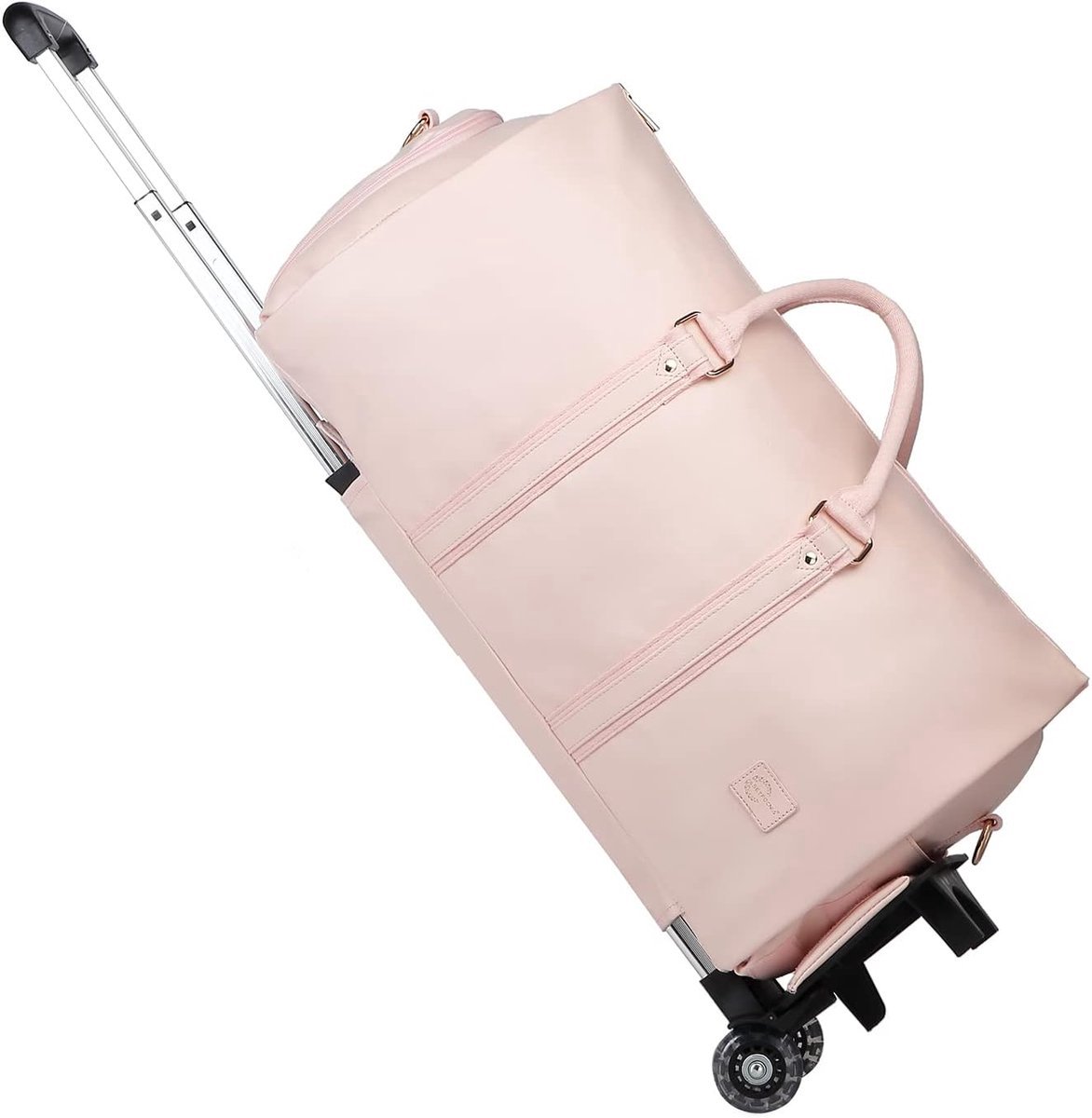 Stunq® Robuuste Trolley Bag met Verstelbare Wielen en Diverse Compartimenten