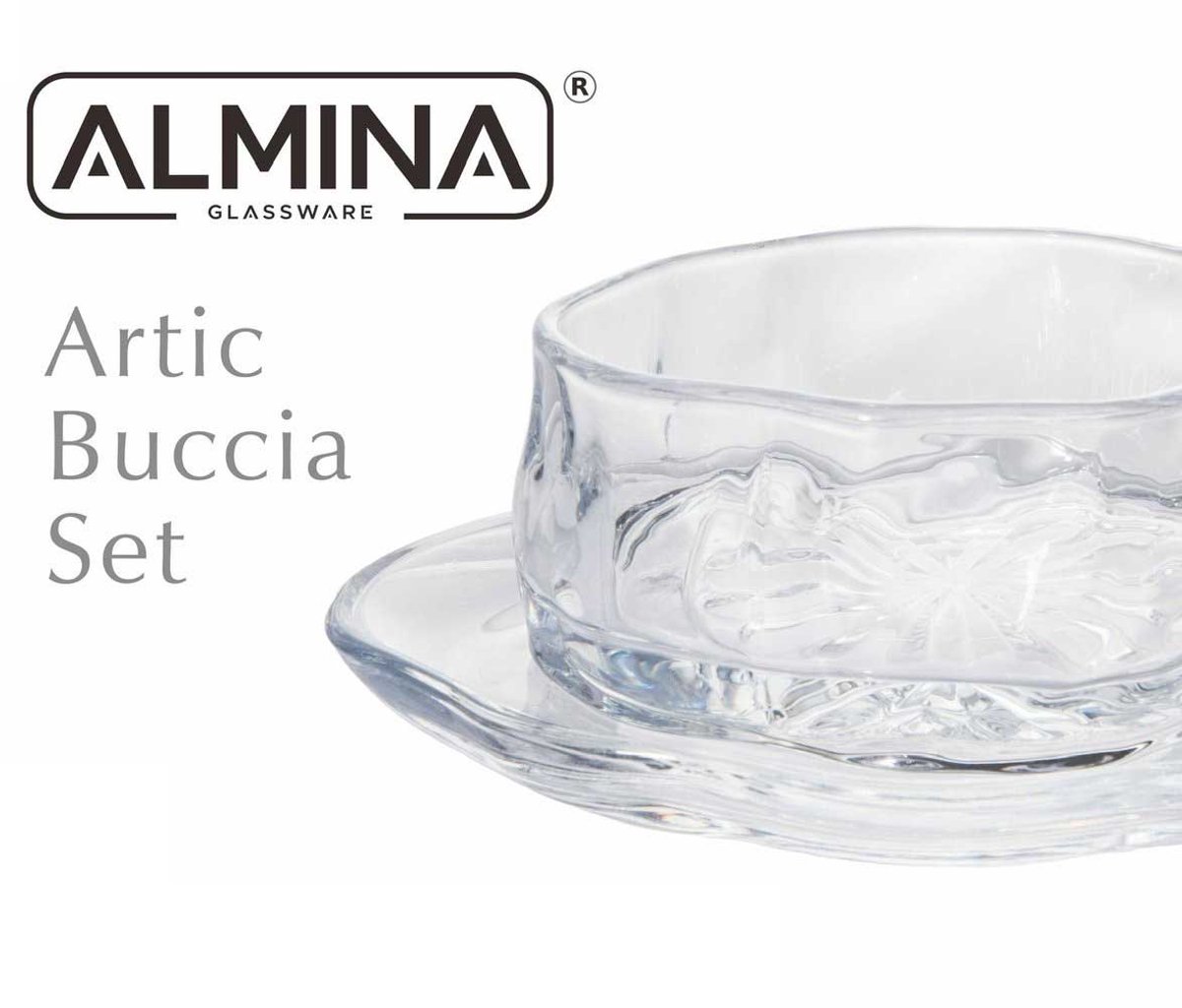 Artic Buccia - Schaaltjes Set incl. Schotels - 12-delig - Voor Dessert, Salade en Snacks
