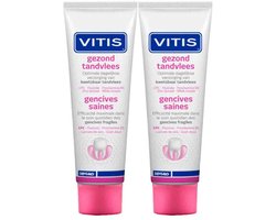 Vitis Tandpasta Gezond Tandvlees - 2 x 75 ml