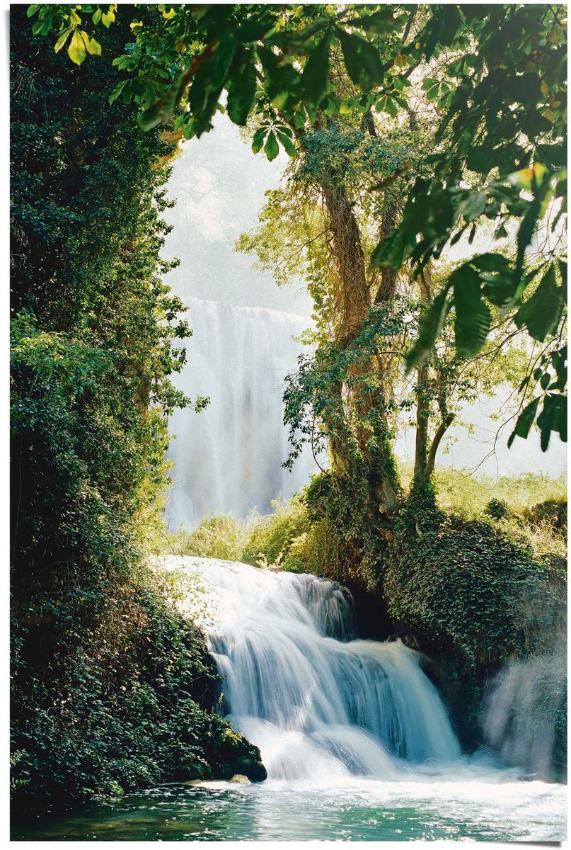 Poster Waterfalls - Zaragoza - 91,5 x 61 - Papier - REINDERS