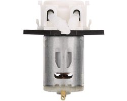 12V Doseerpomp 3x5mm - Peristaltische Kop - Chemisch - Vloeistof - Waterpomp - Mini - Automatisch - Aquarium - Laboratorium - Analytisch - Wit