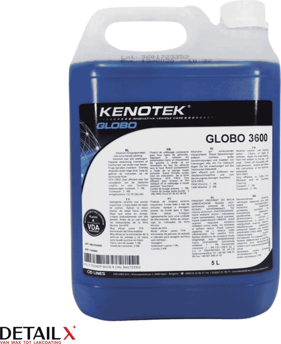 KENOTEK GLOBO 3600 SNOW FOAM 5L