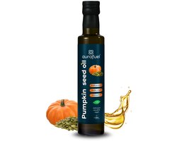 Pompoenpitolie - Pompoenzaadolie - Pumpkin seed oil - 100% puur & natuurijk - Koudgeperst - Capsules - 250ml