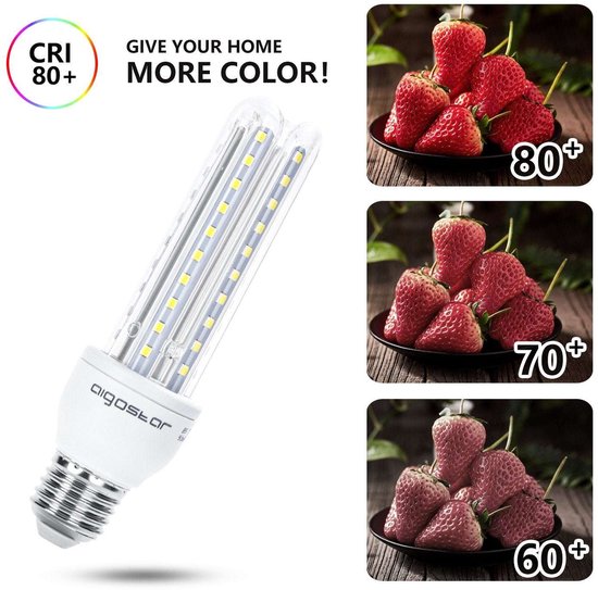 Lampe à économie d'énergie E27 blanc lumière du jour | Éclairage traditionnel LED 12W~1180Lm=82W | 230V AC