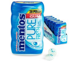 Mentos Gum Pure Fresh Freshmint - Kauwgom - Suikervrij - 6x28stuks
