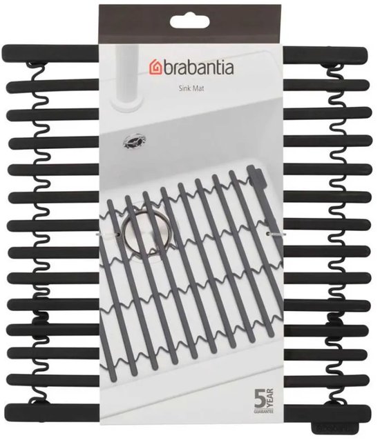 Brabantia SinkSide tapis d'évier - Dark Grey