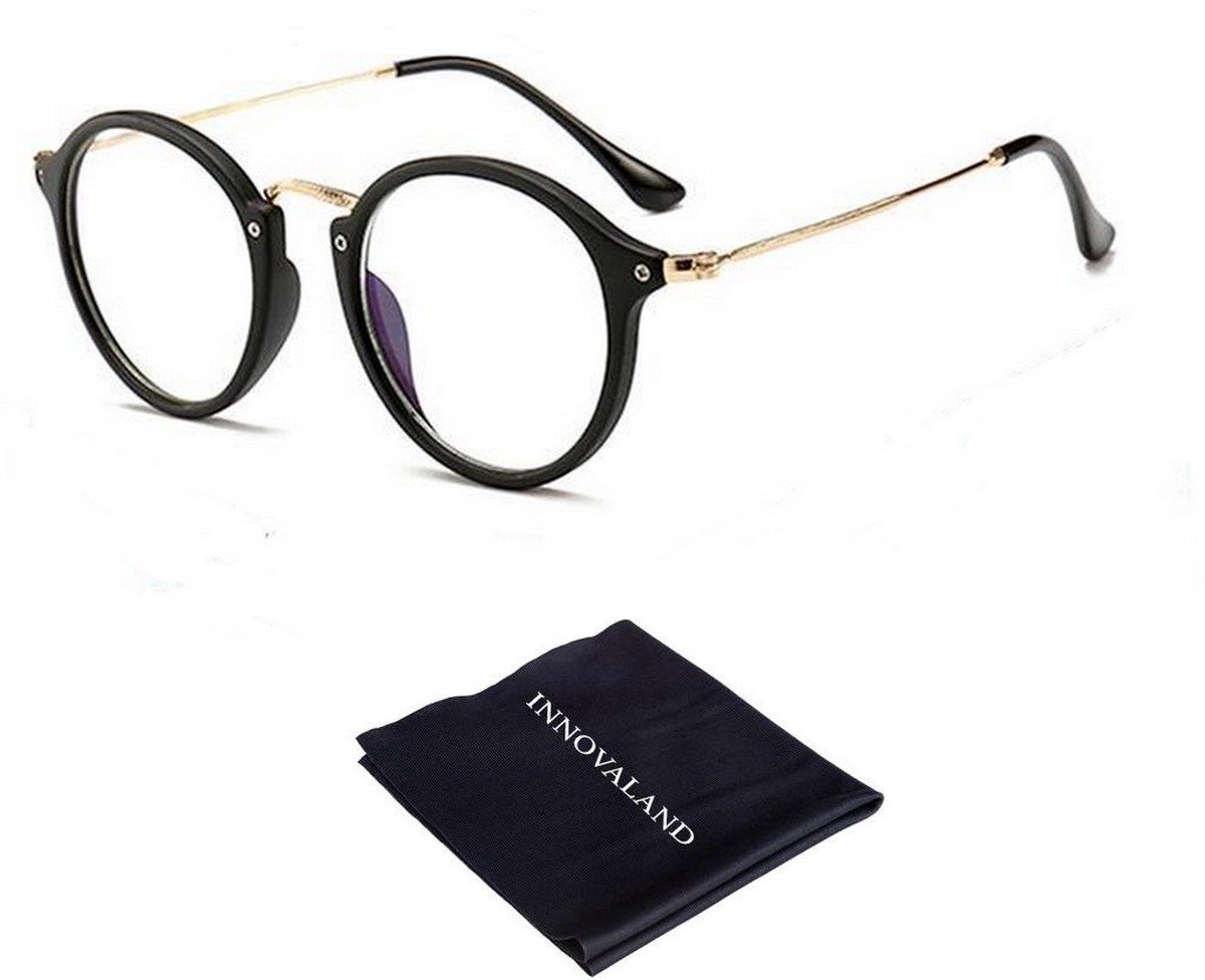Innovaland Computerbril Premium - Blauw Licht bril - Beeldschermbril - Blue Light Glasses - Blauw Licht Bril Zonder Sterkte - Blauw Licht Bril Filter Brillen - Blue Light Filter Bril - Blauw Licht Filter Bril - Gaming Bril - Game bril