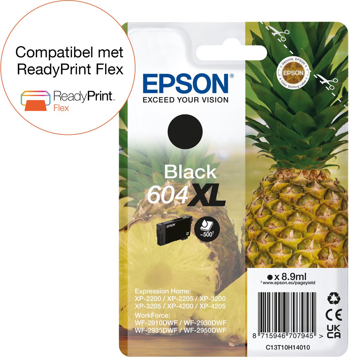 Epson 604XL Cartridge Zwart