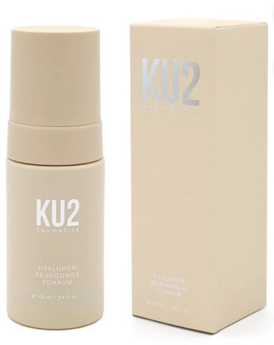 KU2 Hyaluron Reinigingsschuim – Milde & Hydraterende Face Wash met Hyaluronzuur & Kokos‑Betaïne – Voor Alle Huidtypes – 100 ml