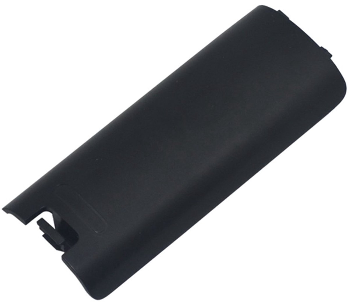Batterijklepje - Zwart - geschikt voor Nintendo Wii remote