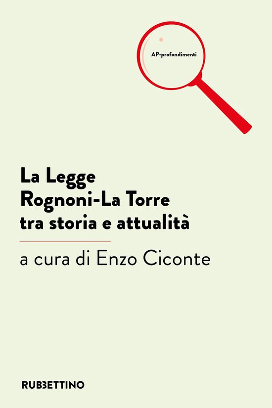 La Legge Rognoni-La Torre tra storia e attualità - cover