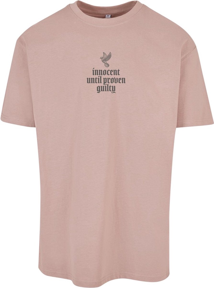 Mister Tee Justice Oversize Heren Tshirt L Roze