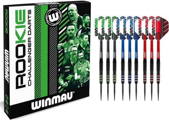 Winmau - Dartpijlen Brass Darts Rookie 20 Gram Multipack - 3 Sets van Winmau — afbeelding 3
