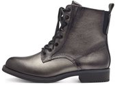 Tamaris - Dames - Enkellaars - Bruin/Silver/Zwart - Maat 38