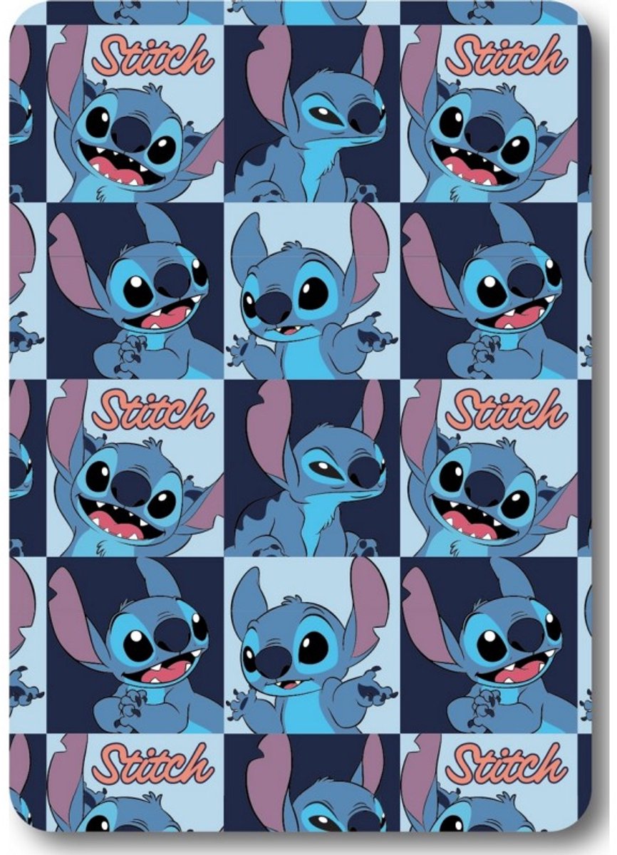 Lilo & Stitch Disney - Lilo & Stitch - Fleecedeken - Plaid - Deken - 100x140Cm. Multi