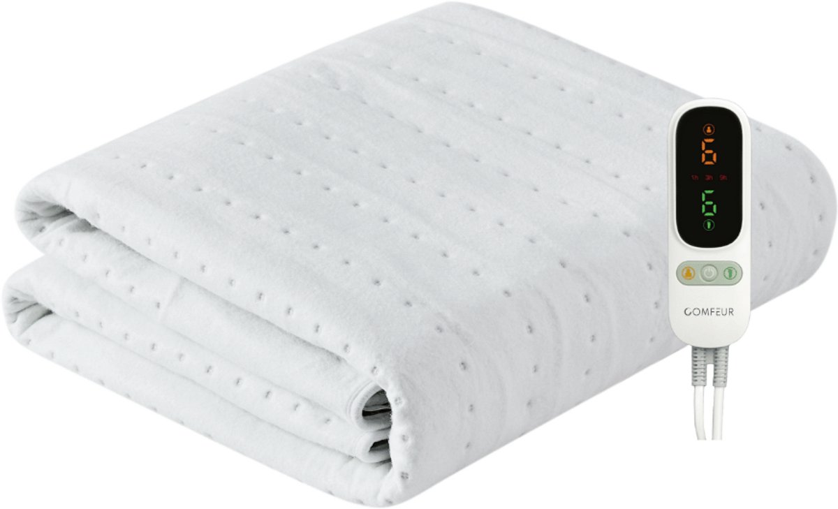 Comfeur Elektrische onderdeken 190x90 cm met Aparte