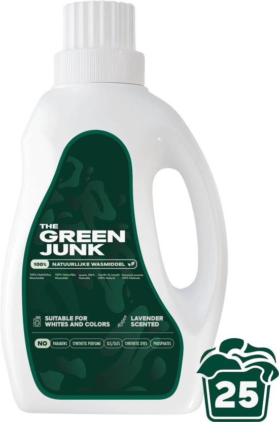 The Green Junk - 100% Natuurlijk Wasmiddel