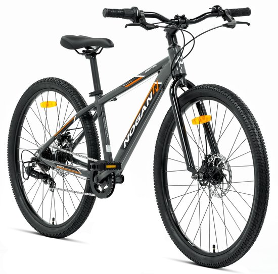 Nogan Gravel PRO - Lichtgewicht Kinderfiets - 26 inch - 7 versnellingen - Grijs van Nogan — afbeelding 2