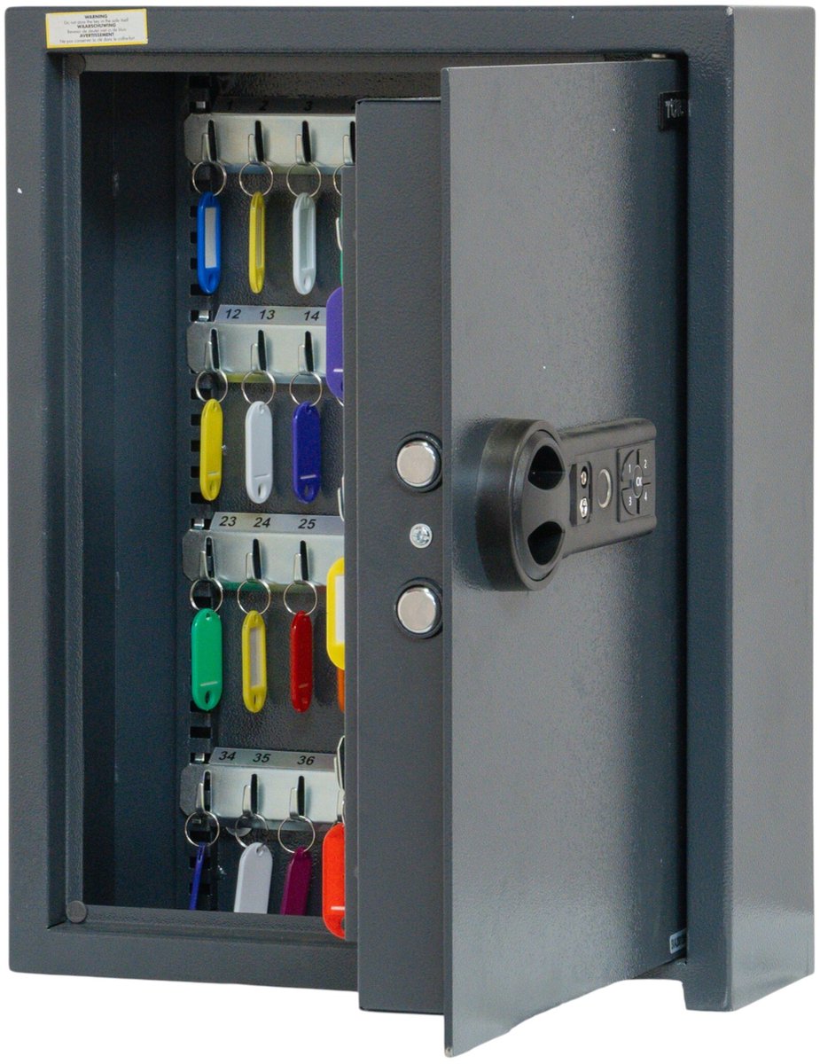 71 Sleutels sleutelkluis met digitaal paneel 450X360X118 mm Torros KLS71