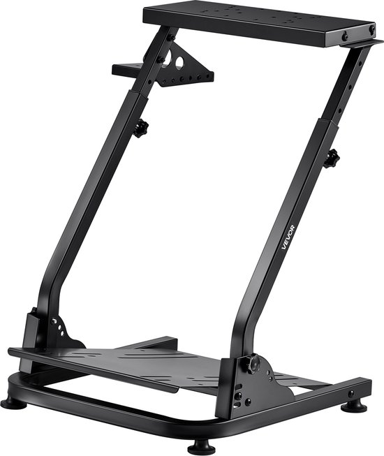 VEVOR Stuurwielstandaard Verstelbare En Opvouwbare Simulatorstandaard voor Logitech G29 G27 G920 G923, Thrustmaster T300rs T300gt T248 Ts-Pc Tsxw Gaming Cockpit, Pedalensimulator Niet Inbegrepen van Vevor — afbeelding 5