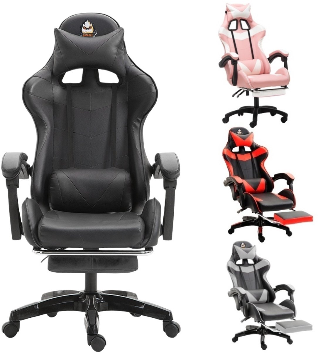 GOTAGEE Ergonomische Gamingstoel Met (EAN: ...7769)