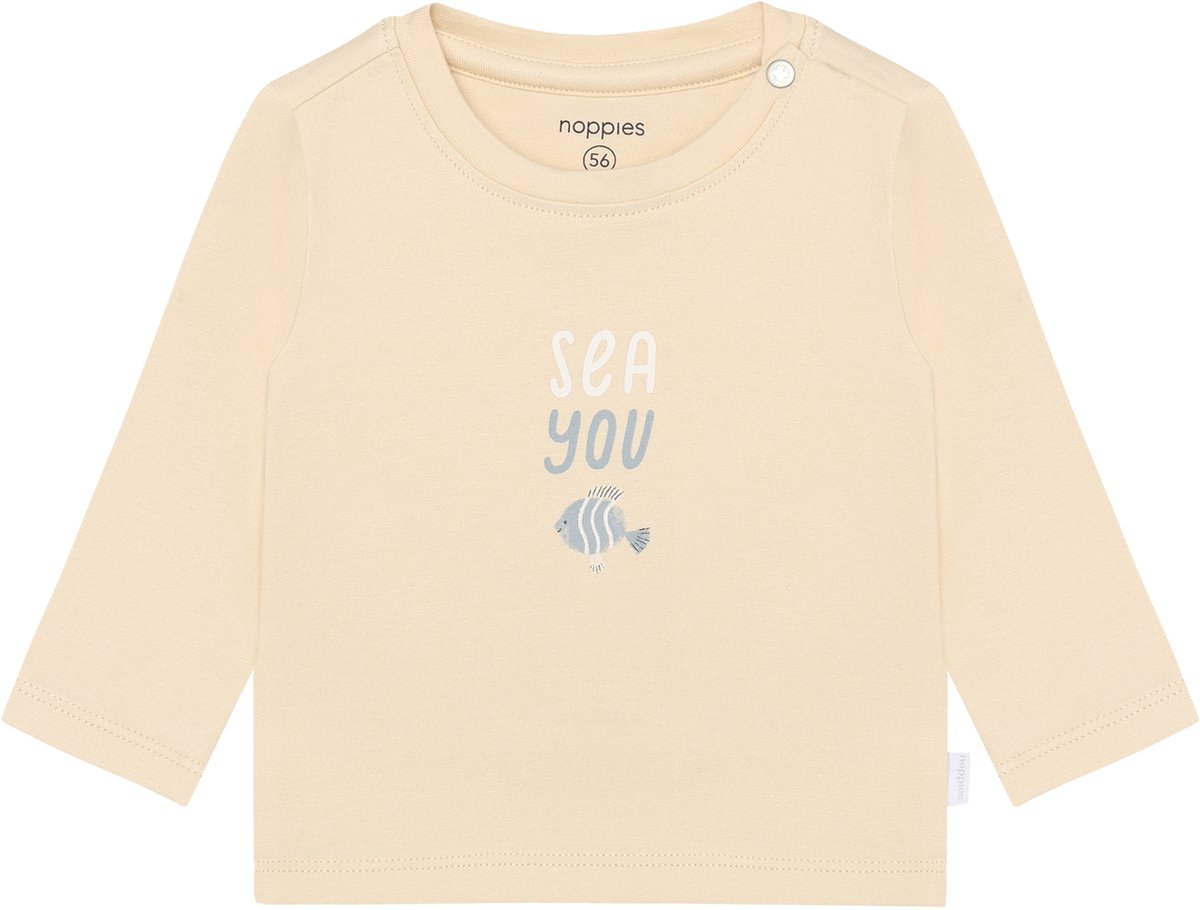 Noppies T-shirt Tee LS Baby Maat 68