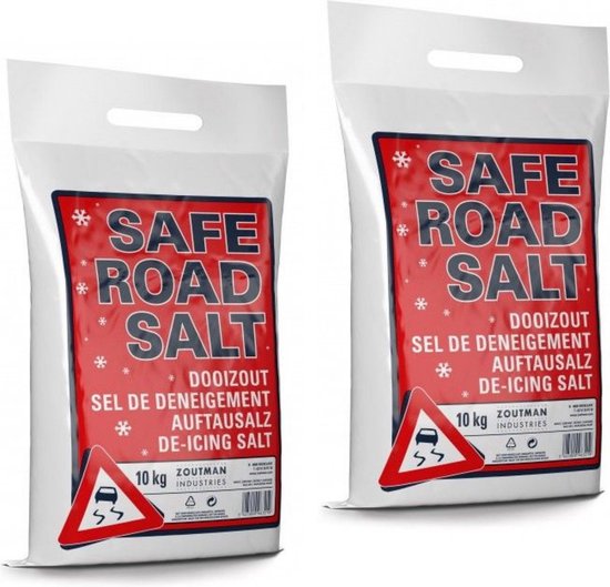 Strooizout en Dooizout - 2 x 10 kilogram - Multiverpakking - 20kg