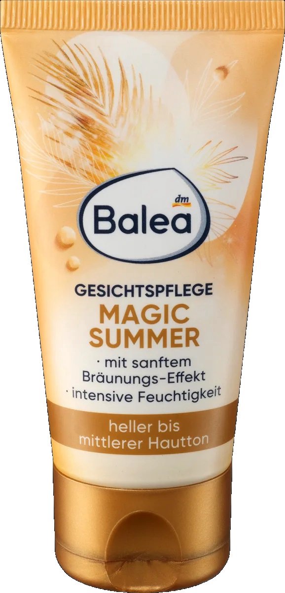Balea Magic Summer Zelfbruiner gezicht - Gezichtsbruiner creme - Gelaatsbruiner - Lichte tot medium huiteint - 50 ml