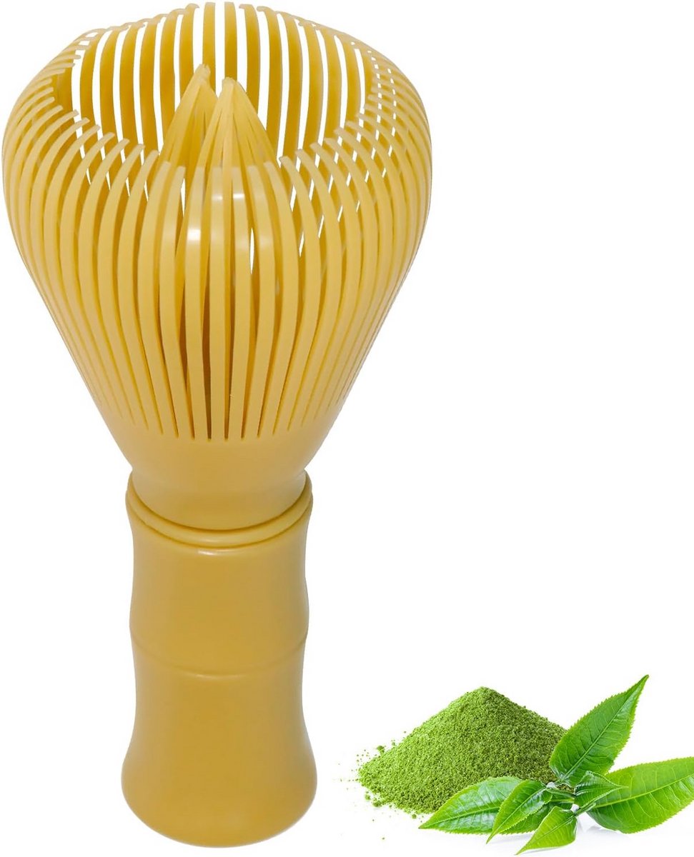Traditionele Matcha Garde (Chasen) met 80 Stokjes voor Japanse Theeceremonie